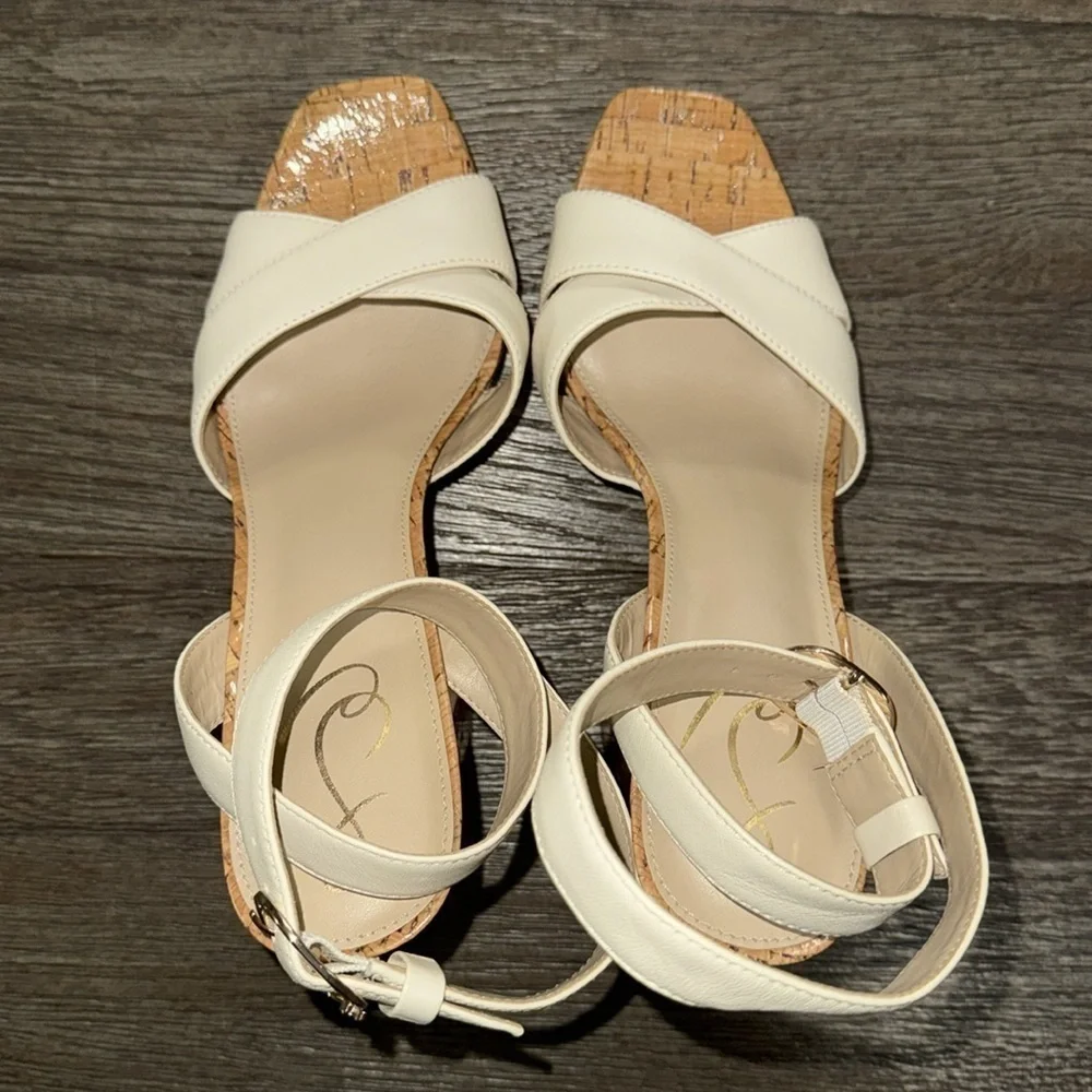 Sam Edelman Kayna Platform Sandal Modern Ivory